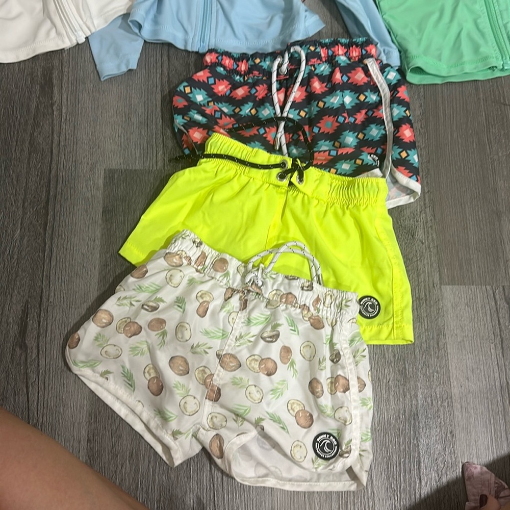Set of 3 binky bro swim shorts size 18 months